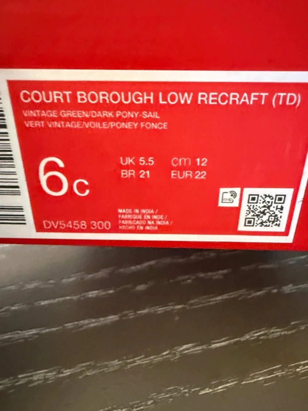 Nike Court Borough Low Recraft Sneaker‎ - Kids